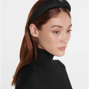 **NEVER WORN** thick designed inspired soft Elegant Black Headband